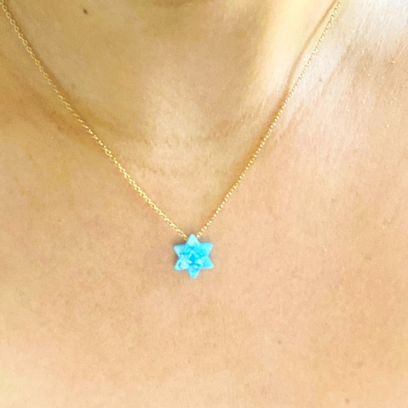 Jewelry - Gold and Opal Star Of David